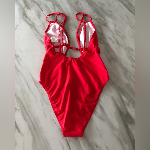 Nasty gal Red One Piece Swimwear - Picture 2 of 5